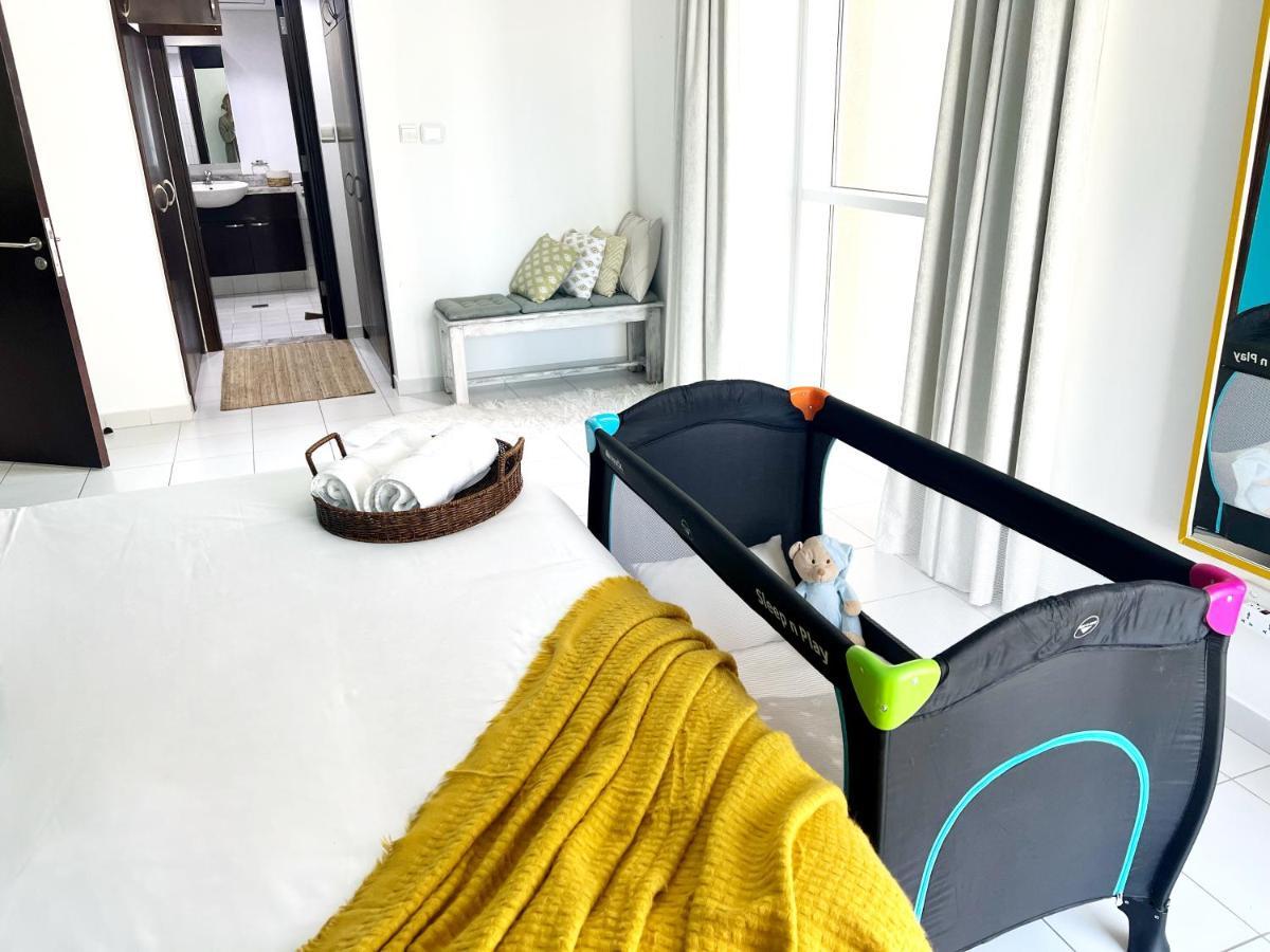 Newly Renovated Marina & Sea View Family Condo Dubai Exterior foto